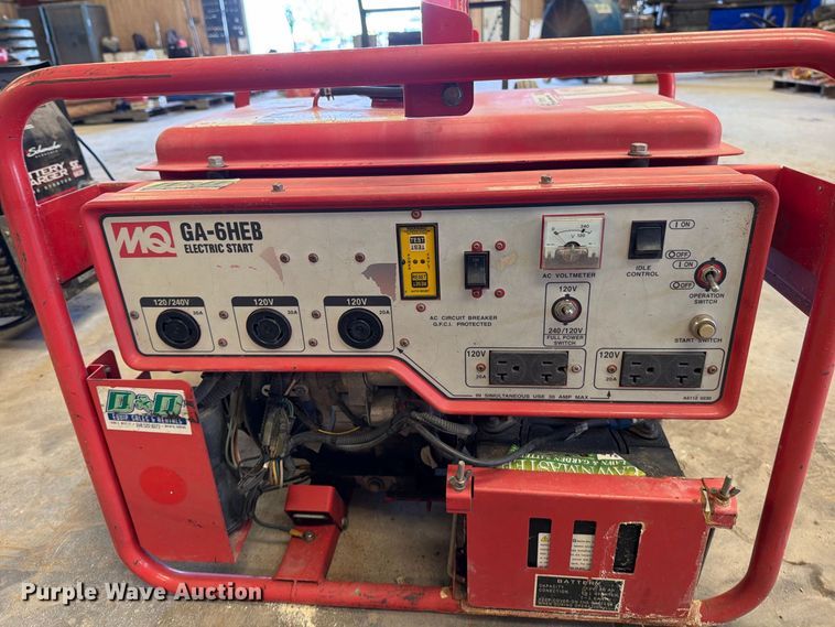 image for item EP7735 MQ GA-6HEB generator