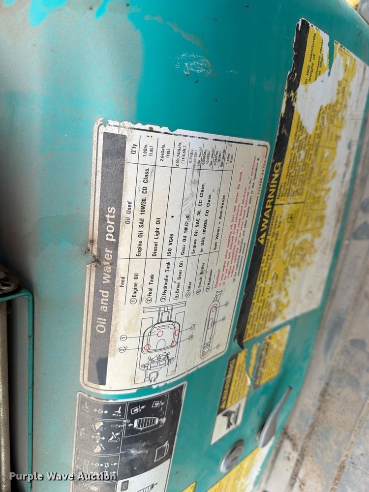 image for item EP7742 2006 Yanmar B08-3 Mini Excavator