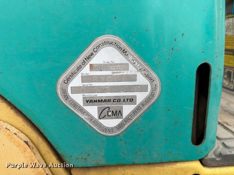 image for item EP7742 2006 Yanmar B08-3 Mini Excavator