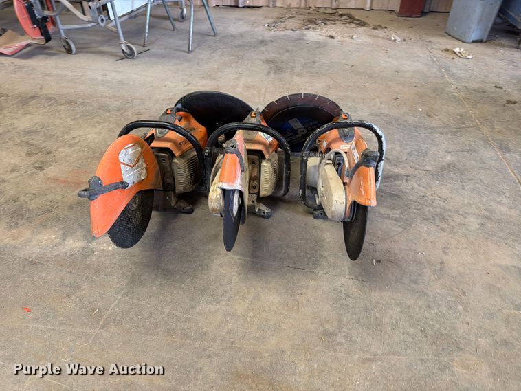 image for item EP7752 (3) Stihl TS420 concrete saws