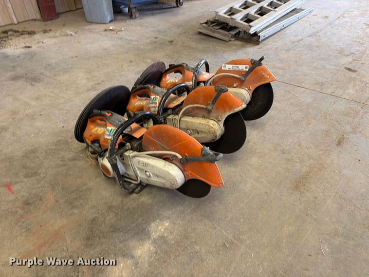 image for item EP7752 (3) Stihl TS420 concrete saws