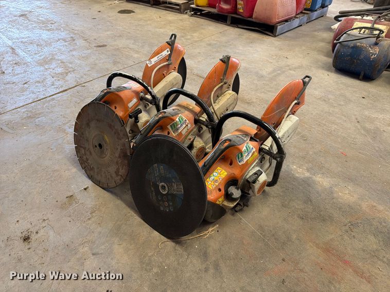 image for item EP7752 (3) Stihl TS420 concrete saws