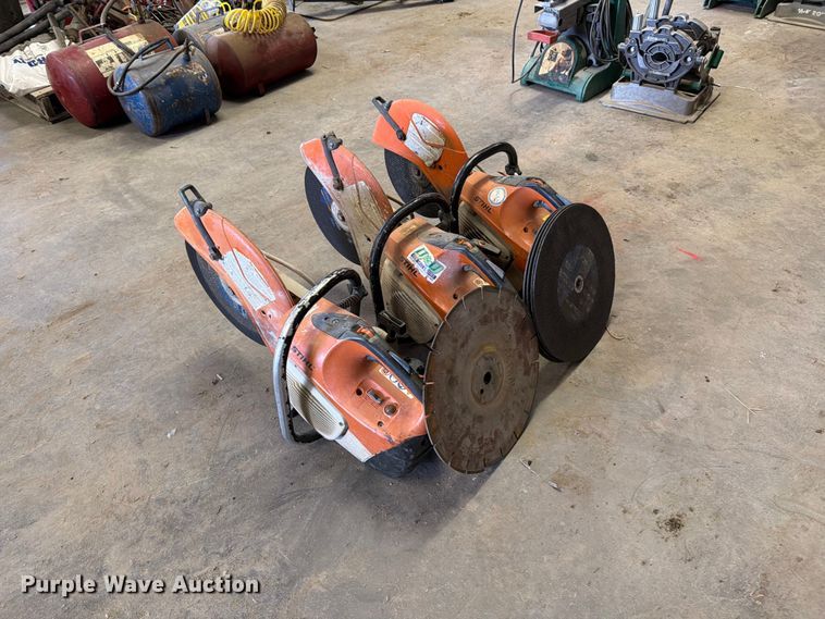 image for item EP7752 (3) Stihl TS420 concrete saws