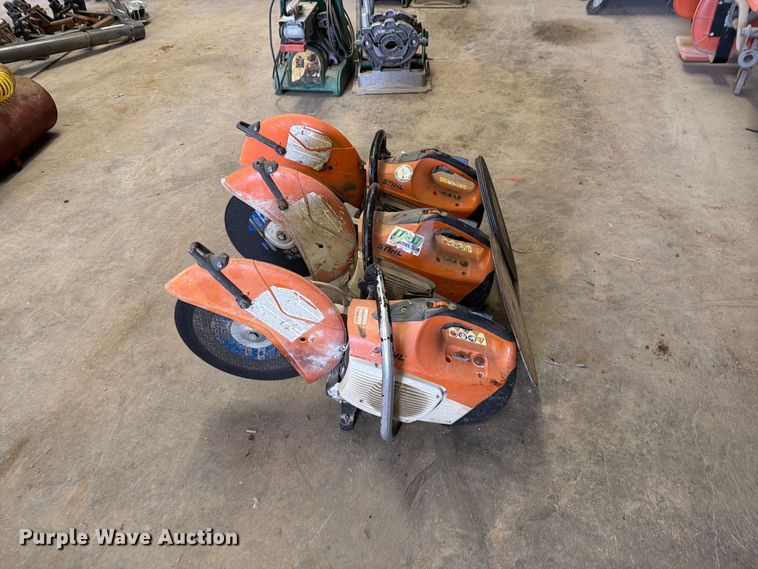 image for item EP7752 (3) Stihl TS420 concrete saws