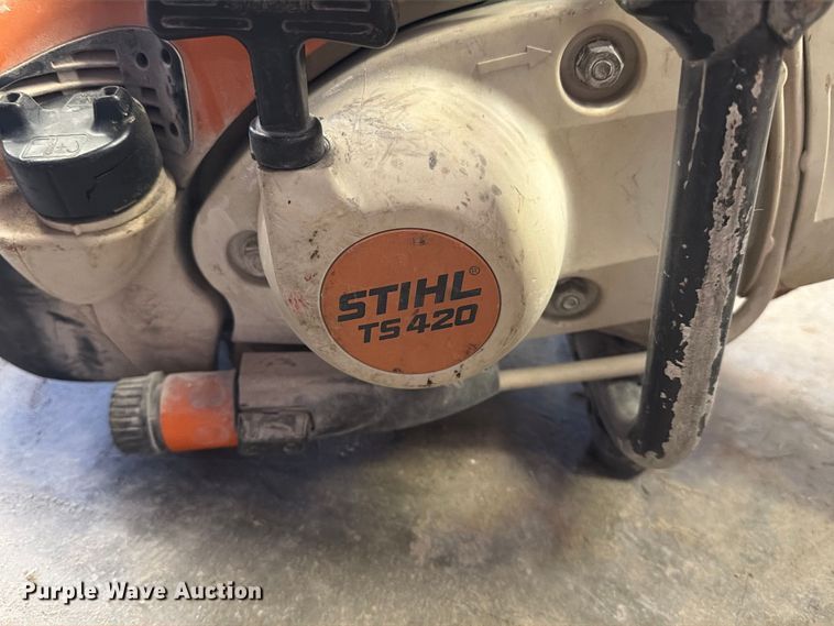 image for item EP7752 (3) Stihl TS420 concrete saws
