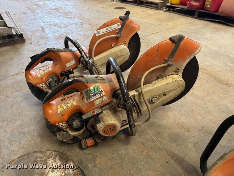 image for item EP7752 (3) Stihl TS420 concrete saws