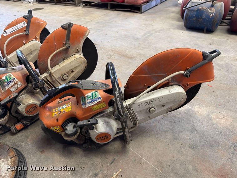 image for item EP7752 (3) Stihl TS420 concrete saws
