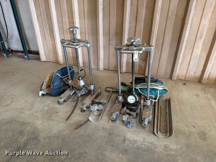 image for item EP7753 (2) McElroy poly fusion sidewinder machines
