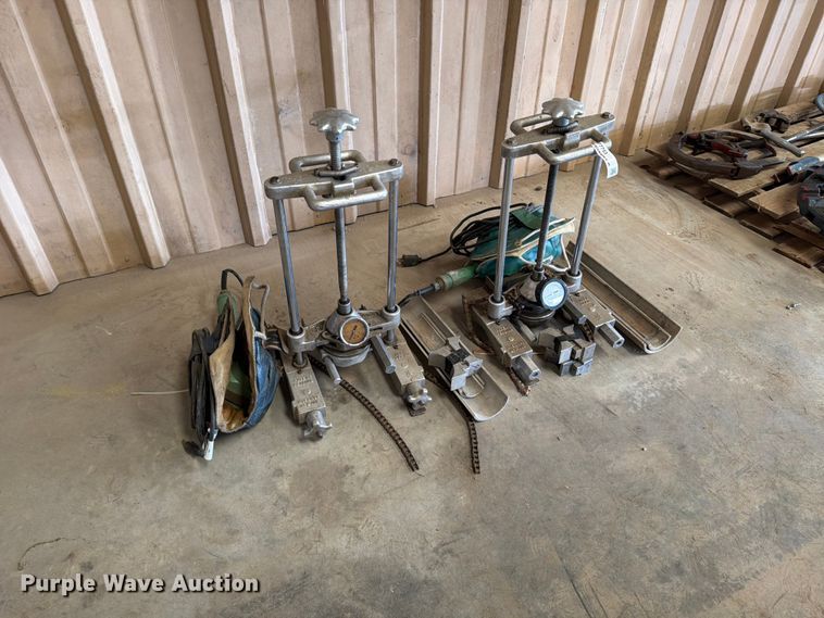 image for item EP7753 (2) McElroy poly fusion sidewinder machines