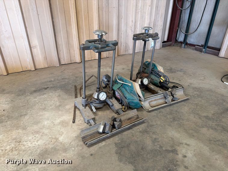 (2) McElroy poly fusion sidewinder machines