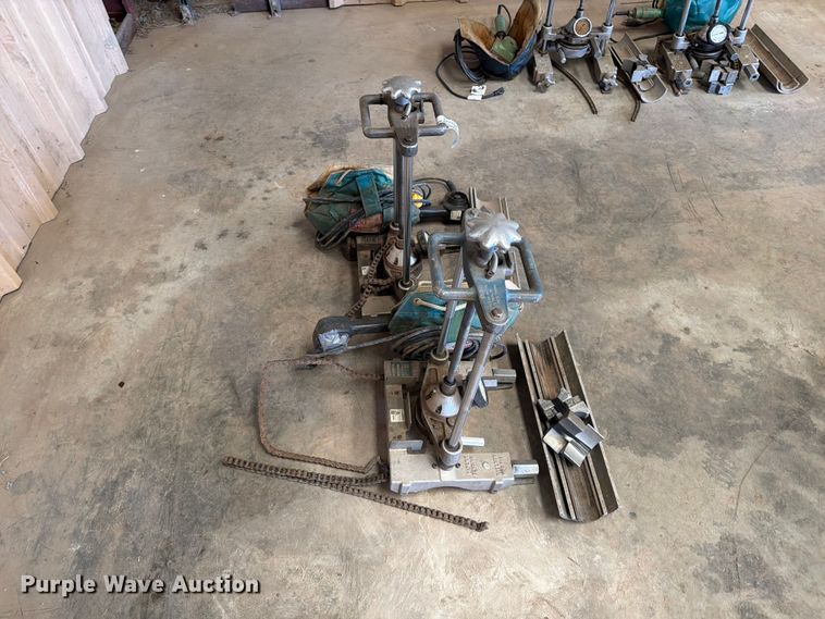 image for item EP7754 (2) McElroy poly fusion sidewinder machines