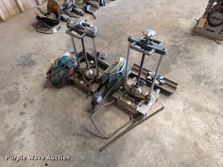 image for item EP7754 (2) McElroy poly fusion sidewinder machines