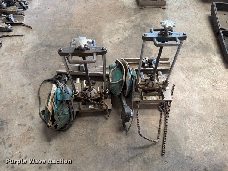 image for item EP7754 (2) McElroy poly fusion sidewinder machines