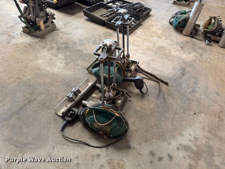 image for item EP7754 (2) McElroy poly fusion sidewinder machines