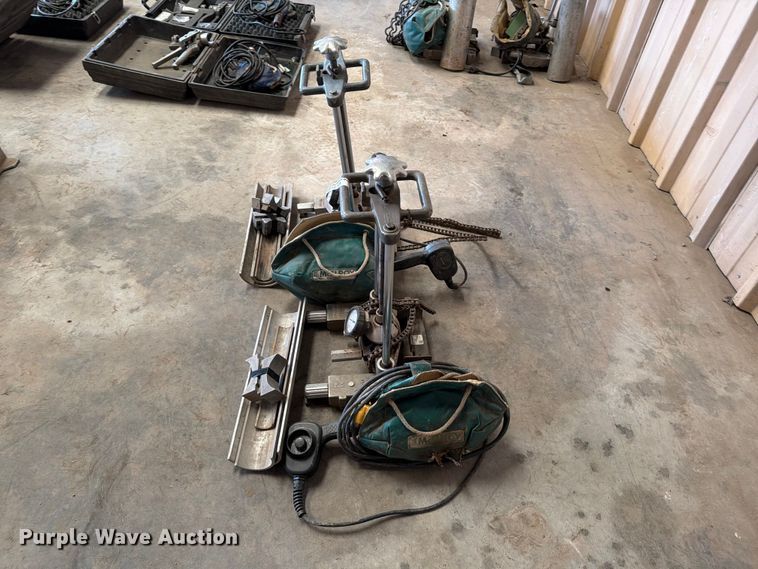 image for item EP7754 (2) McElroy poly fusion sidewinder machines