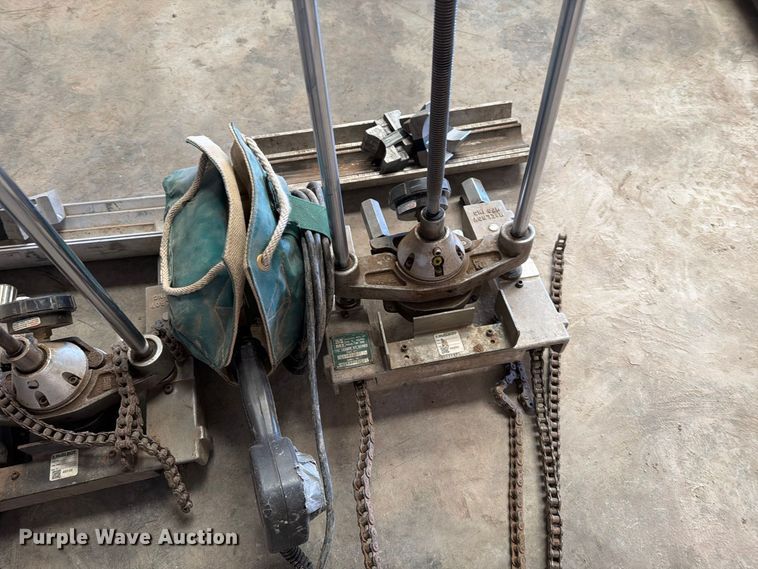 image for item EP7754 (2) McElroy poly fusion sidewinder machines