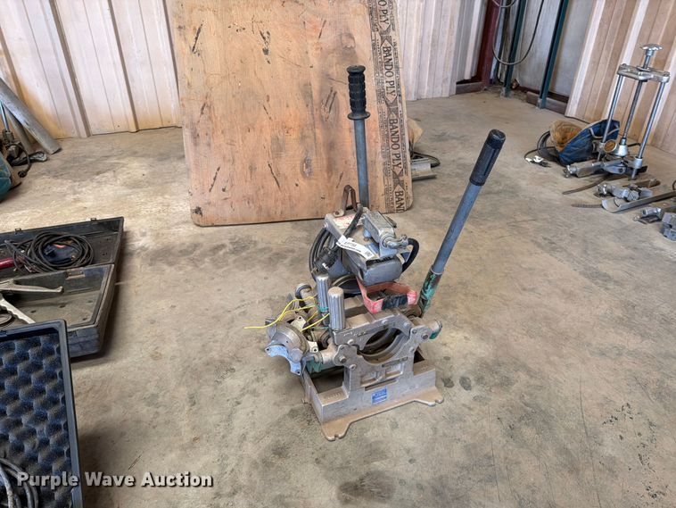 McElroy poly pipe butt fusion machine