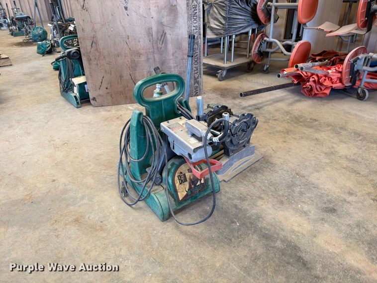 McElroy poly pipe butt fusion machine