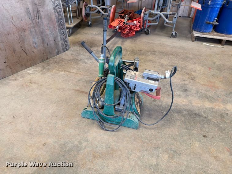 image for item EP7756 McElroy poly pipe butt fusion machine