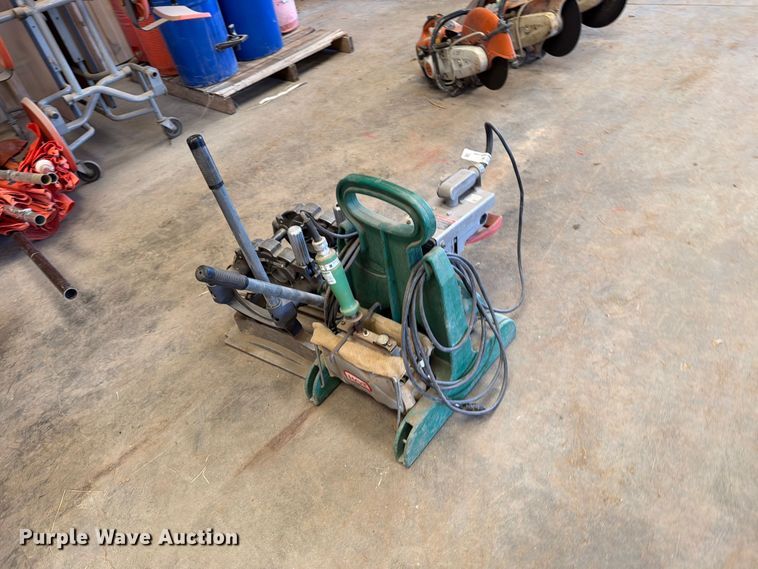 image for item EP7756 McElroy poly pipe butt fusion machine