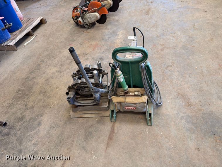 image for item EP7756 McElroy poly pipe butt fusion machine