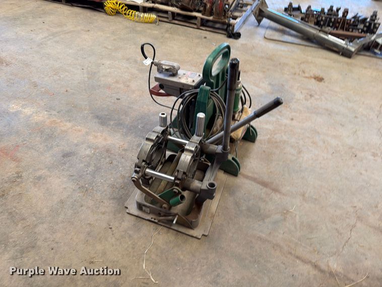 image for item EP7756 McElroy poly pipe butt fusion machine