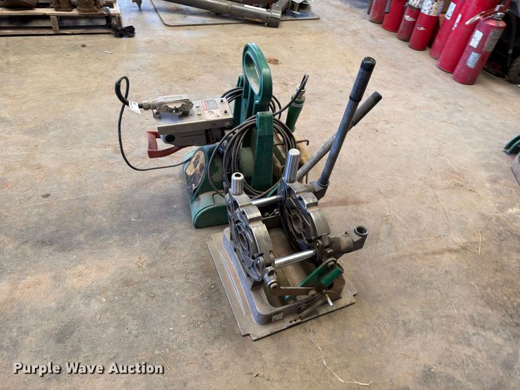 image for item EP7756 McElroy poly pipe butt fusion machine