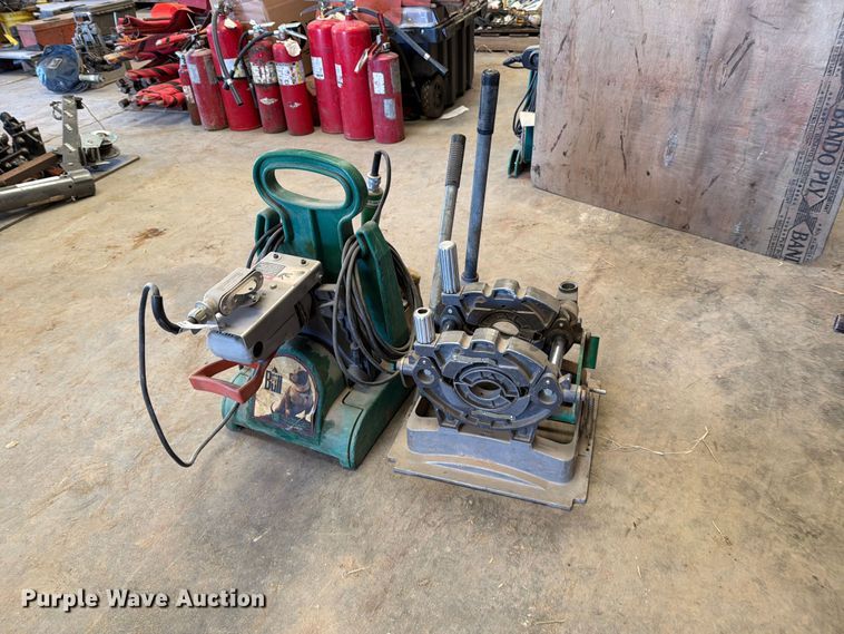 image for item EP7756 McElroy poly pipe butt fusion machine