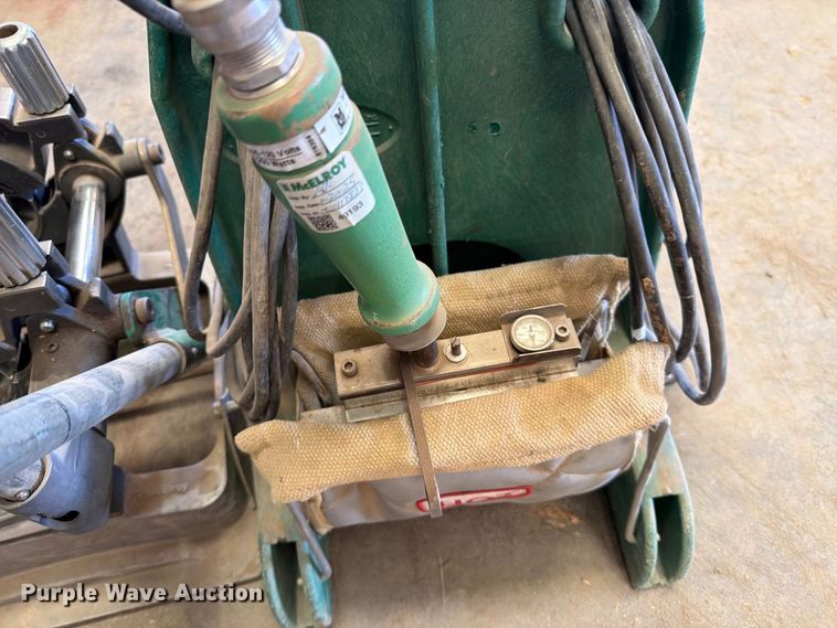image for item EP7756 McElroy poly pipe butt fusion machine