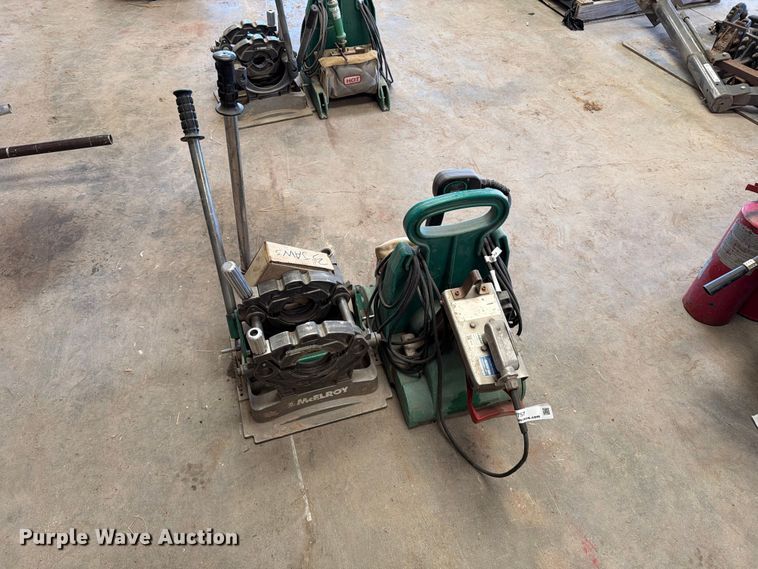 image for item EP7757 McElroy poly pipe butt fusion machine