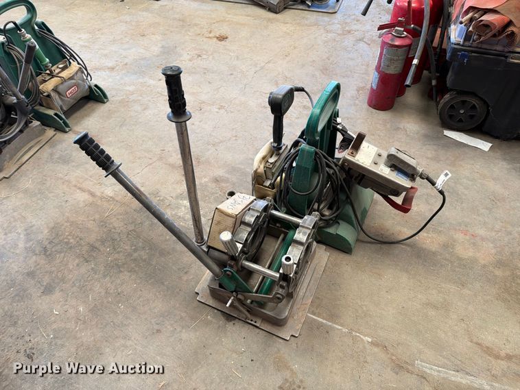image for item EP7757 McElroy poly pipe butt fusion machine