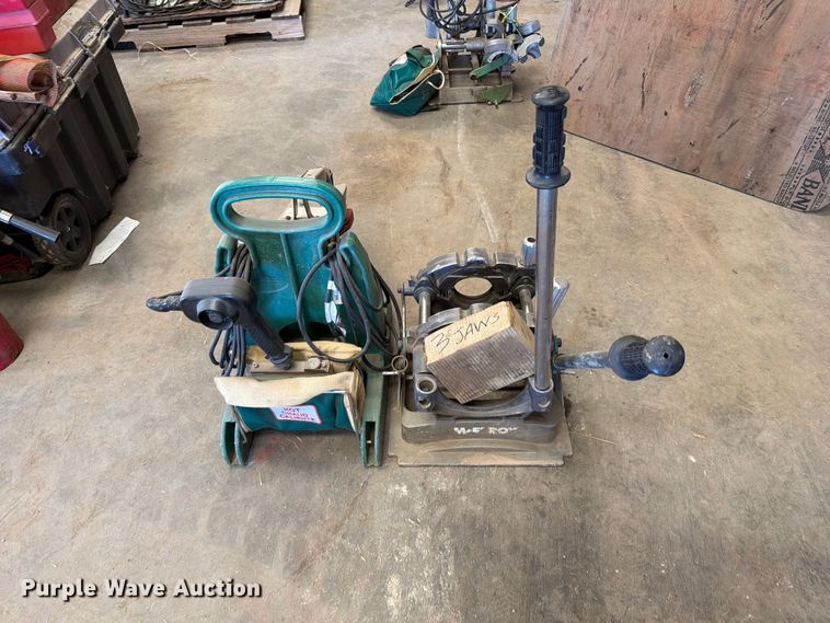 image for item EP7757 McElroy poly pipe butt fusion machine