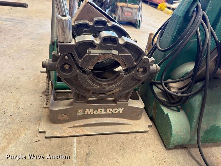 image for item EP7757 McElroy poly pipe butt fusion machine