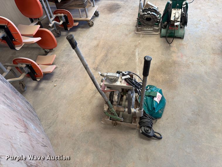 image for item EP7758 McElroy poly pipe butt fusion machine
