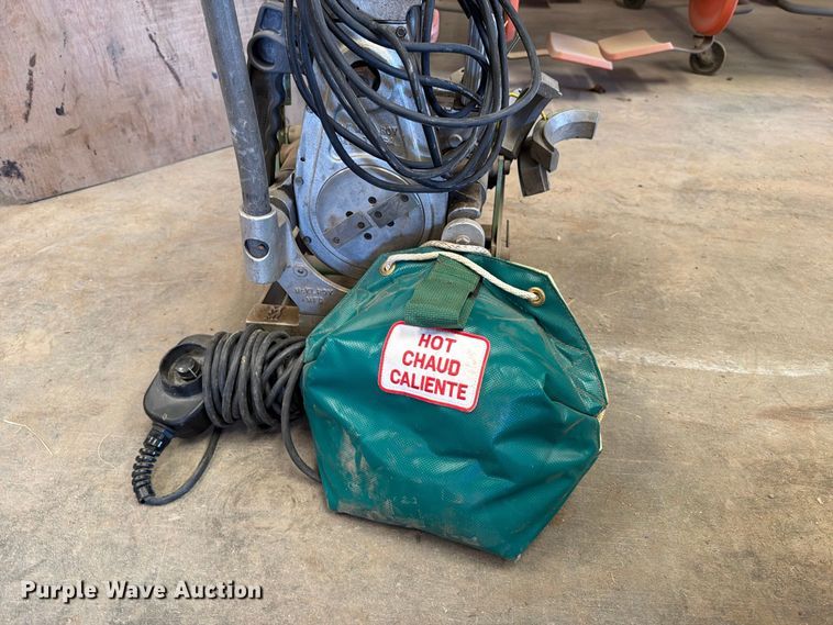 image for item EP7758 McElroy poly pipe butt fusion machine