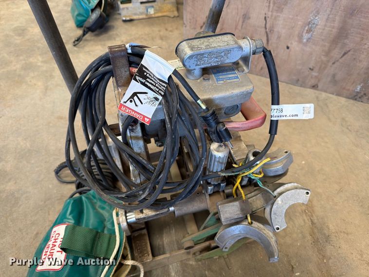 image for item EP7758 McElroy poly pipe butt fusion machine