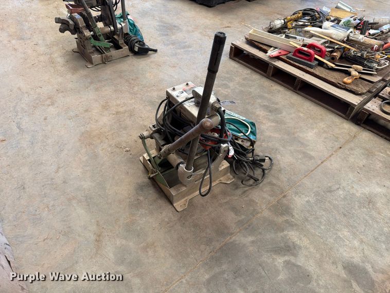 image for item EP7759 McElroy poly pipe butt fusion machine