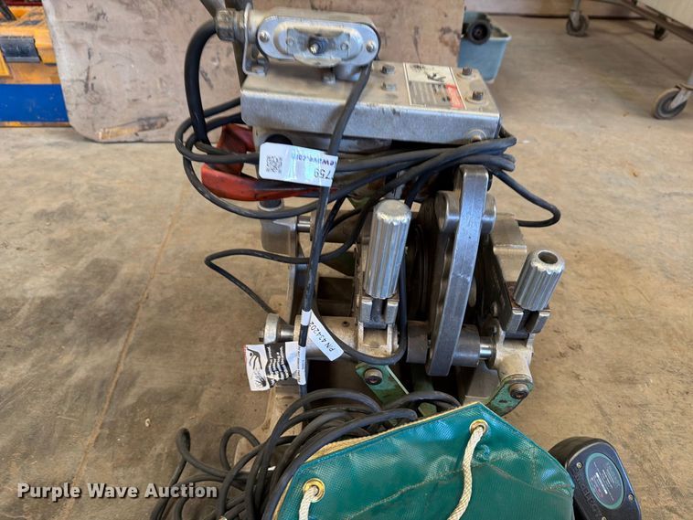image for item EP7759 McElroy poly pipe butt fusion machine