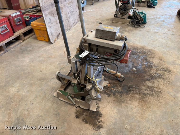 image for item EP7760 McElroy poly pipe butt fusion machine