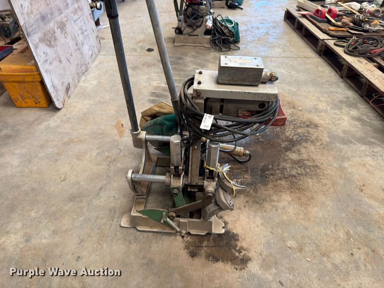image for item EP7760 McElroy poly pipe butt fusion machine