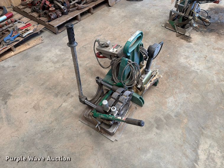 image for item EP7761 McElroy poly pipe butt fusion machine