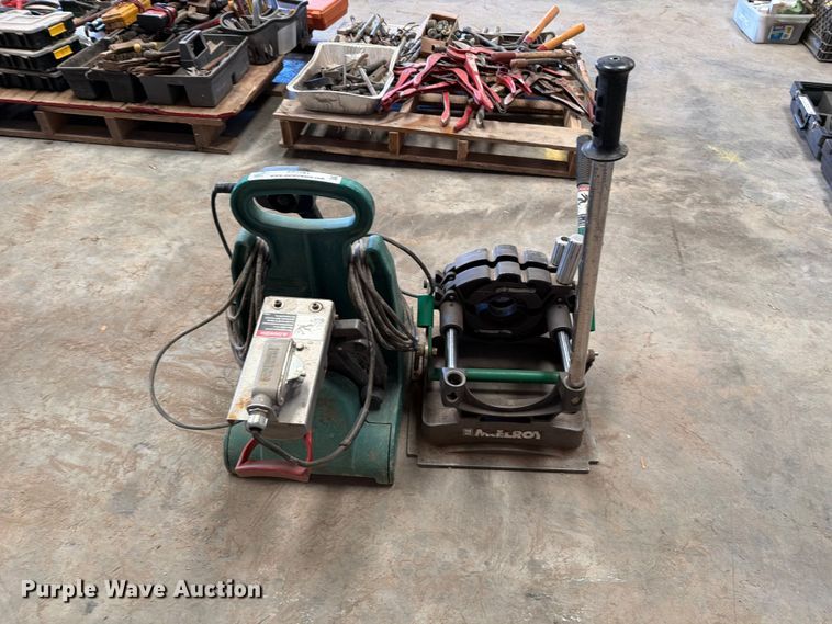 image for item EP7761 McElroy poly pipe butt fusion machine