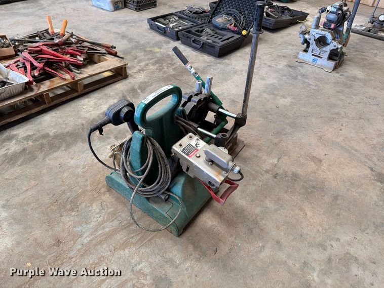 image for item EP7761 McElroy poly pipe butt fusion machine
