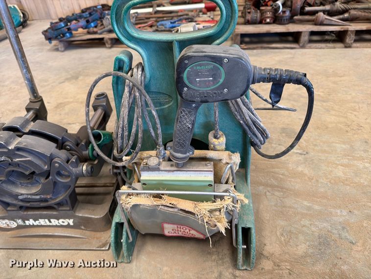 image for item EP7761 McElroy poly pipe butt fusion machine