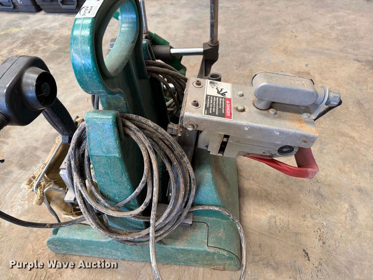 image for item EP7761 McElroy poly pipe butt fusion machine
