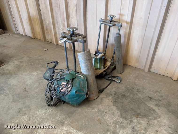 (2) McElroy poly fusion sidewinder machines