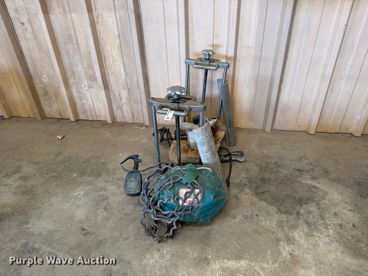 image for item EP7762 (2) McElroy poly fusion sidewinder machines
