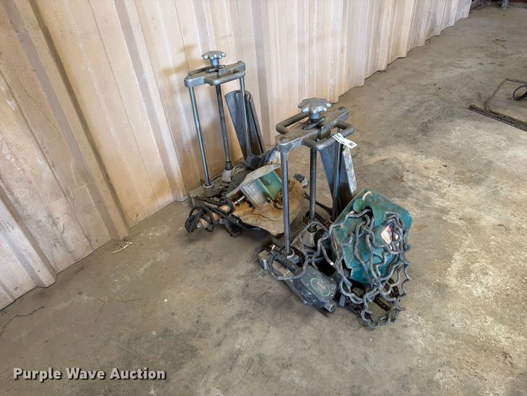 image for item EP7762 (2) McElroy poly fusion sidewinder machines