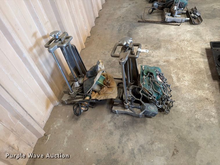 image for item EP7762 (2) McElroy poly fusion sidewinder machines