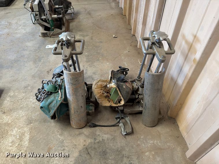 image for item EP7762 (2) McElroy poly fusion sidewinder machines